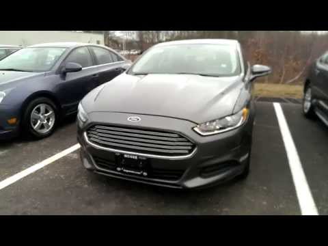2013 Ford Fusion SE 1.6L Ecoboost Walkaround, Engine, & Full Tour