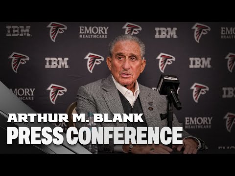 Owner & Chairman Arthur M. Blank end of season press conference | Atlanta Falcons