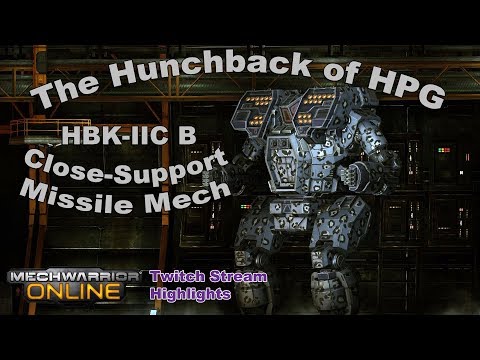 Mechwarrior Online - HBK-IIC-B - The Hunchback of HPG