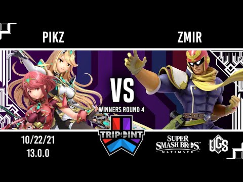 Tripoint Smash Ultimate 117 - Winners Round 4 - Pikz(Pyra and Mythra) Vs. Zmir(Captain Falcon)