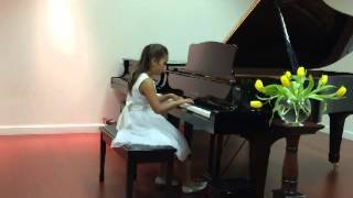 Michelle performed Oscar Peterson "Past March"