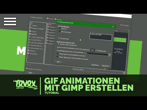 GIF Animationen erstellen • GIMP Tutorail | by RevexArtist