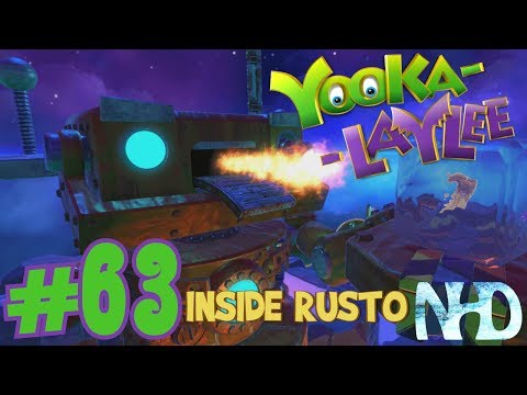 Let's Play Yooka-Laylee (pt63) Galleon Galaxy - Rusto The Robot