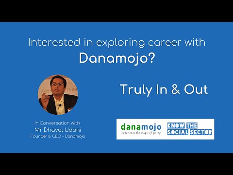 Danamojo: Career In Social Sector