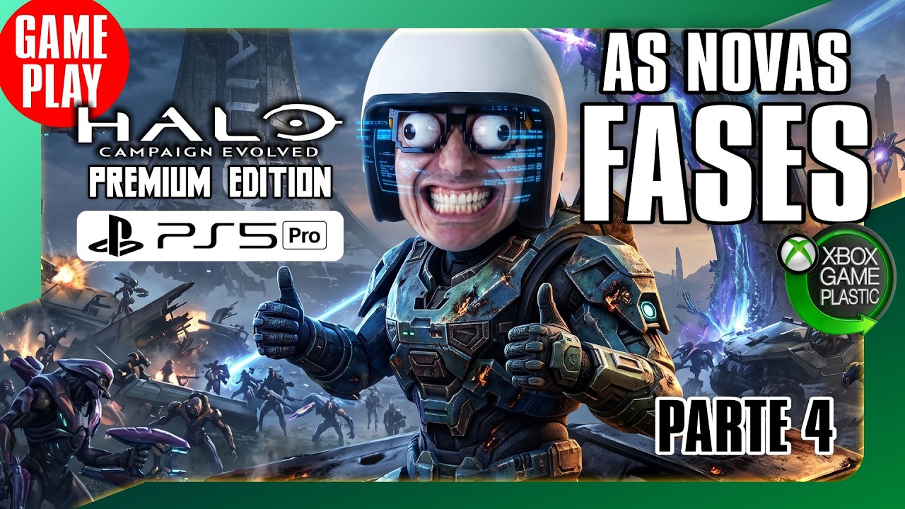 🎮🚨AO VIVO - Halo: Campaign Evolved - Premium Edition - NOVAS FASES - PARTE 4 NO PS5 PRO #haloevolved