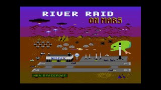ATARI XL / XE =+ RIVER RAID ON MARS += FULL  DEMO GAME 2021