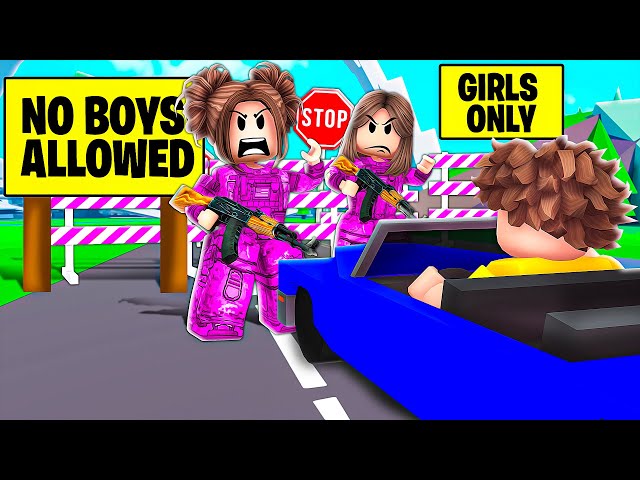 I Created A GIRLS ONLY BORDER In Roblox Brookhaven!! SDDEFAULT Thumbnail