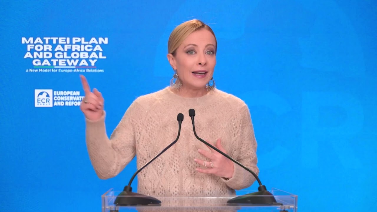 GIORGIA MELONI AL PARLAMENTO EUROPEO PER IL PIANO MATTEI PER L’AFRICA E IL GLOBAL GATEWAY.