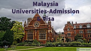 Universities in Malaysia | Top Universities in Malaysia | Top universities in Malaysia study visa
