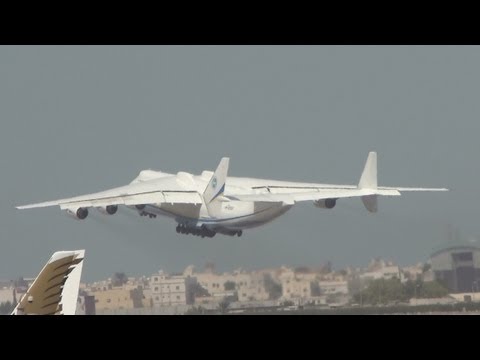 Antonov AN-225 Mriya Take-off from Bahrain