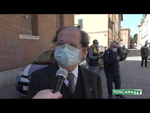 2020-08-03 GROSSETO - RESTAURATA TARGA PARTIGIANI