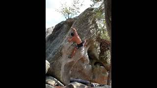 Video thumbnail de Waimea (droite), 7a. Fontainebleau