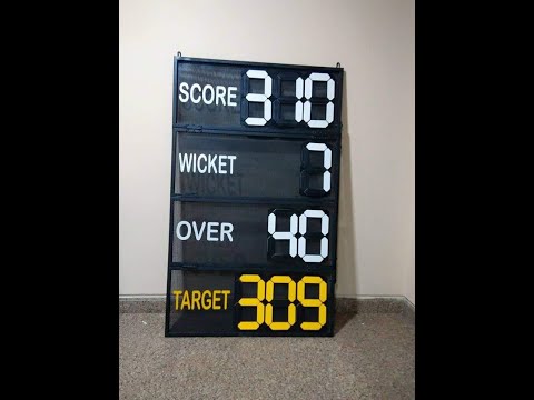 MS Cricket Score Board - Mini