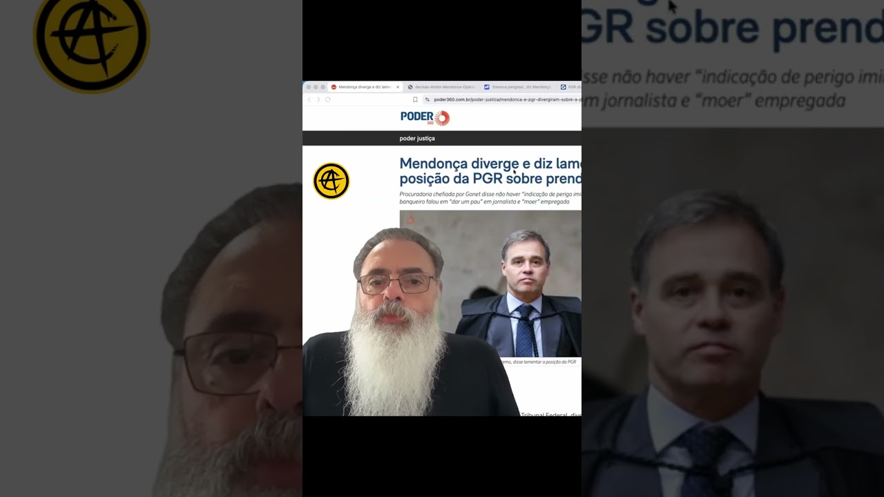 PGR demorou e NÃO QUERIA PRISÃO de VORCARO: FOI só INCOMPETÊNCIA? ou teve PEDIDO do GILMAR MENDES?