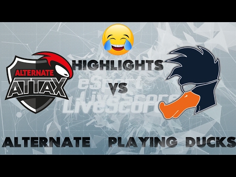 ALTERNATE ATTAX vs PLAYING DUCKS @ ESEA Premier Season 24 Funny Highlights