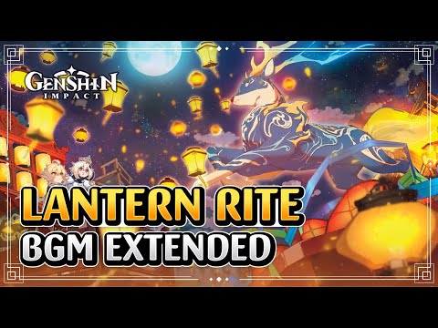 Patch 1.3 Lantern Rite BGM Extended Genshin Impact Liyue OST Soundtrack