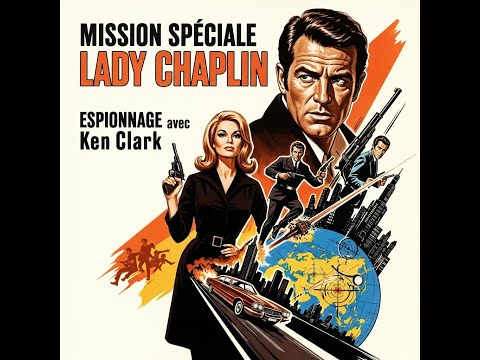 Mission Spéciale Lady Chaplin /ESPIONNAGE / VF / AVEC / Ken Clark  Evelyn Stewart.1966