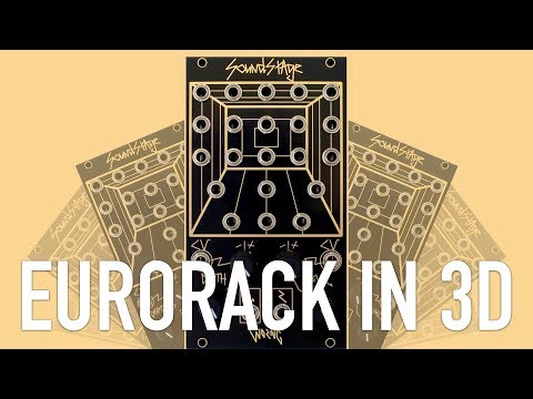 WORNG Electronics Soundstage // 3D stereo mixing + more in Eurorack