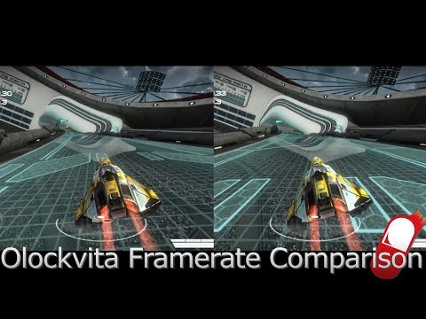 Wipeout 2048 - Framerate Comparison for PS Vita (Oclockvita)