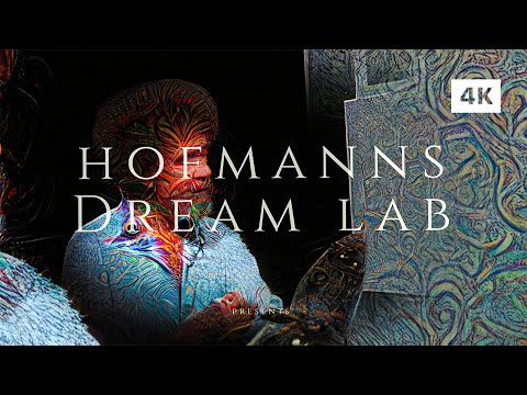 Bob Ross, Deep Dream, Hallucinations & Psychedelic Visual Patterns 4K