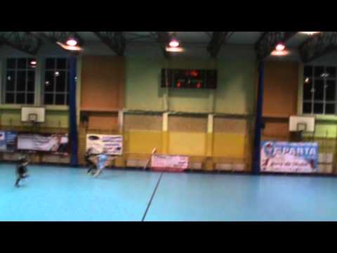 K.S Auto Wicherek Oborniki - Vamos Gdańsk (1-4) - skrót meczu (03.03.2013)