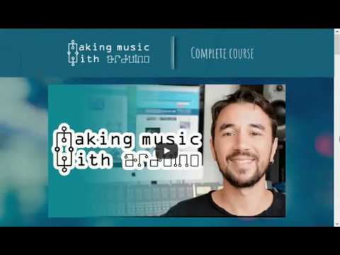 Making Music with Arduino MIDI controllers online programming and electronics
