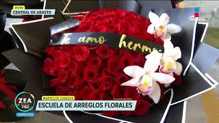 Así el precio de los arreglos florales este 14 de febrero en la Central de Abasto CDMX | Paco Zea