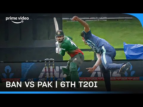 Bangladesh Vs Pakistan 6th T20I Highlights on Prime Video India: Relive the game