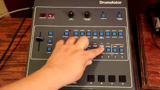 Video thumbnail for E-mu Drumulator original factory patterns by SynthMania