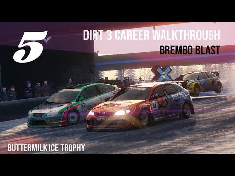 DiRT 3: Dirt Tour “Buttermilk Ice Trophy” - Ford Focus Rally ST: Castrol Team
