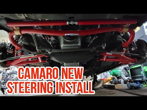 Third Gen Camaro 82-92 Steering Component Install Tierods Center Link Idler Arm