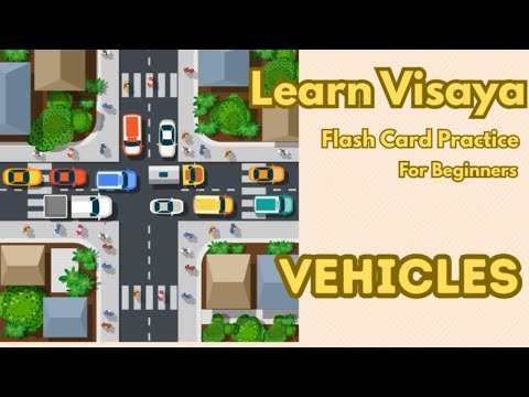 VEHICLES | Learn 20 New Visaya Words  |  Flashcard Practice for Beginners
