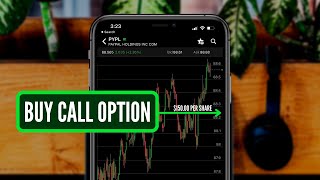 Buy and Sell Options Using Stock Price on ThinkorSwim Mobile App