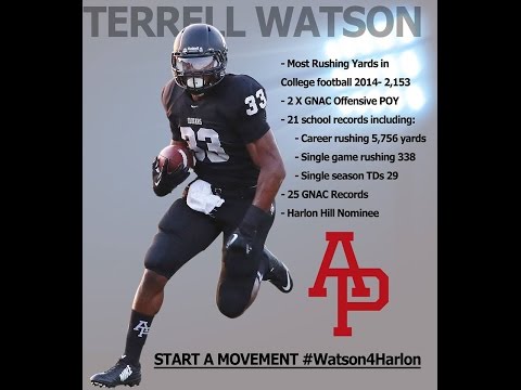 Terrell Watson - RB - Azusa Pacific University #Watson4Harlon