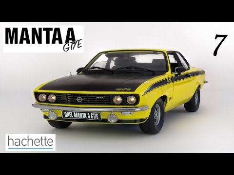 Hachette Opel Manta A GT/E Part 7 - Motordetails und Leitungen