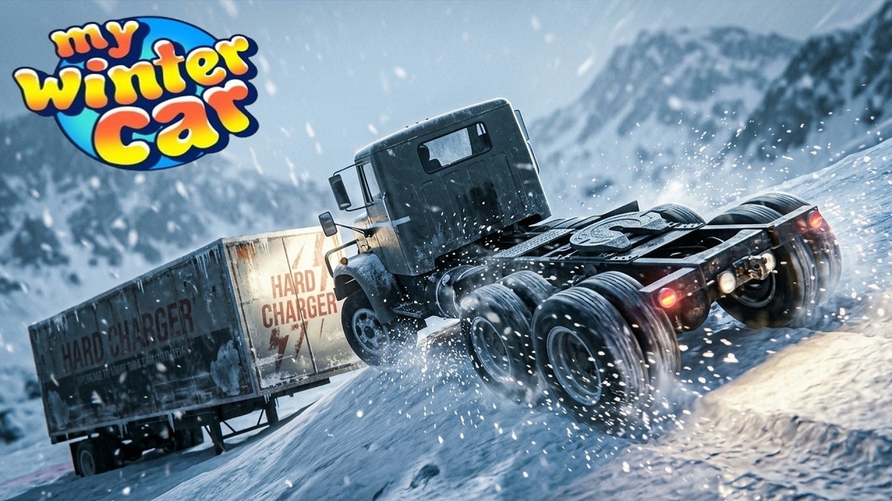 Comprei um CAMINHÃO e fui procurar a CARGA PERDIDA! - My Winter Car #66