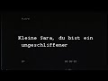 We Three - Sara (Official German Lyric Video)