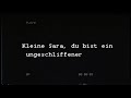 We Three Sara Official German Lyric Video