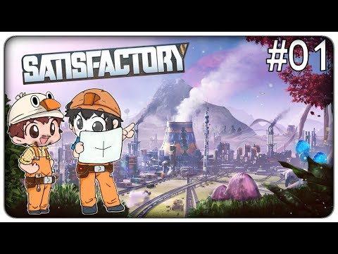 COSTRUIAMO INCREDIBILI FABBRICHE SU PIANETI ALIENI con Gabby | Satisfactory - ep. 01
