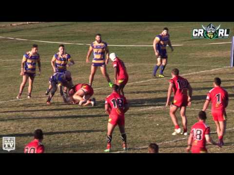 2017 Canberra RL Round 9 1st Grade Highlights - Woden Valley Rams v Gungahlin Bulls