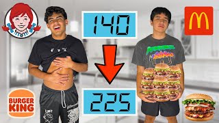 WHO CAN GAIN THE MOST WEIGHT IN 24 HOURS - FOOD CHALLENGE