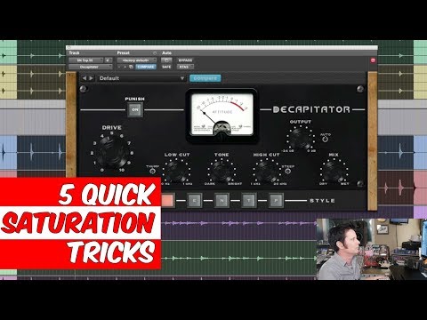5 Quick Saturation Mixing Tricks - Warren Huart: Produce Like A Pro