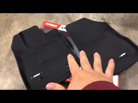 Aries Black Front 3D Floor Liners for the 2015 GMC Terrain crossover