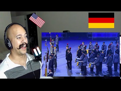 Reacting to Steigerlied beim Musikfest der Bundeswehr 2024   StabsmusikkorpsWachbataillonLuftwaffenm