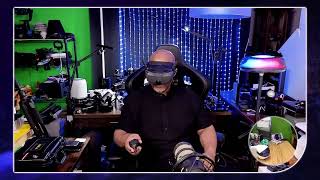 Dji Avata 2 flying live in studio. Head tracking demo