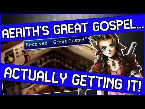 How to get Aeris Great Gospel Limit Break in Final Fantasy 7 - PS4 Platinum Walkthrough