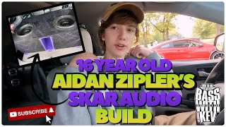 16 YEAR OLD AIDAN ZIPLER’S SKAR AUDIO BUILD WAKE THE DEAD SHOW 2023