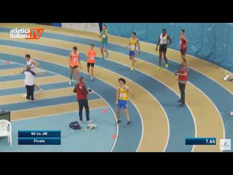 60 Hs Juniores Uomini   Finale   Campionati Italiani Indoor 2018
