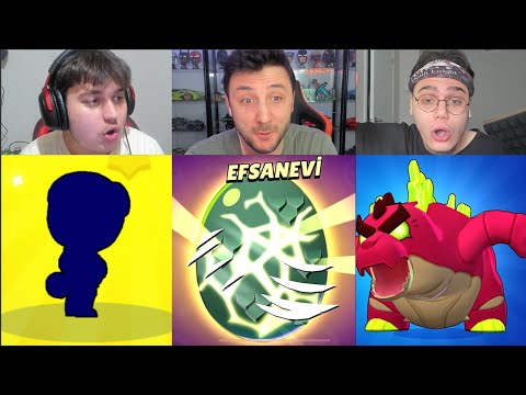 Ekiple Aynı Anda EFSANEVİ YUMURTA AÇTIK 🤩 Brawl Stars