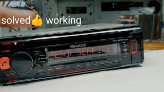 Kenwood bt600u car stereo fault | send service protecting | how to fix |@tech2ktamil